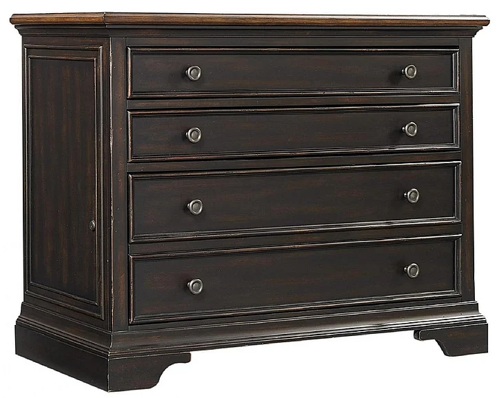 Aspenhome Hampton Combo File in Black Cherry I242-378
