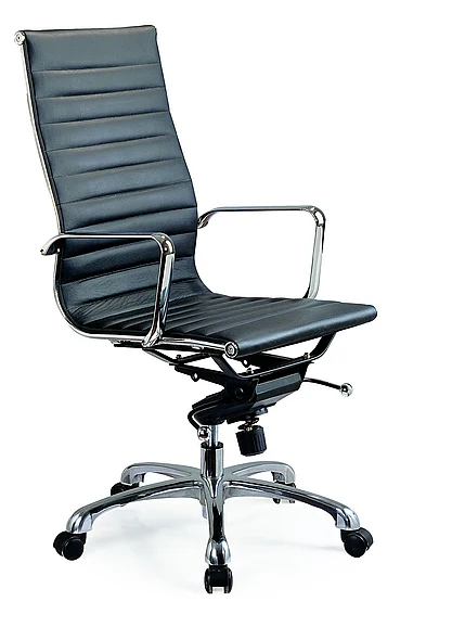 J&M Comfy High Back Black Office Chair 17660 PROMO