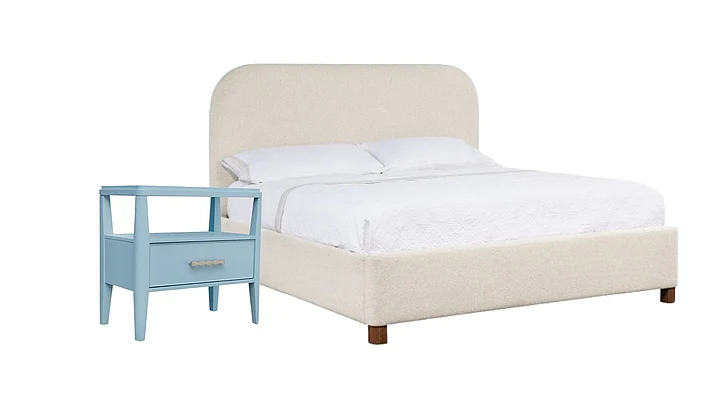 Hooker Furniture Commerce and Market Bridget 2pc Bedroom Set in Beige