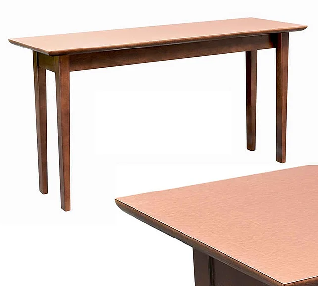 Indo Puri Aramis Console Table in Dark Walnut