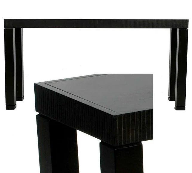 Indo Puri Garis Parson Console Table in Dark Espresso