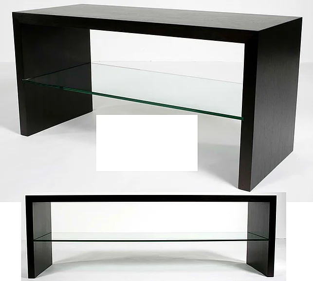 Indo Puri Metro 48" Media Console Table in Espresso