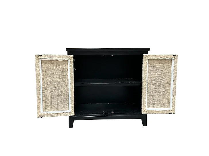 Split Nickel Corbin 2 Door Console V-CORBIN-2DC | COC52