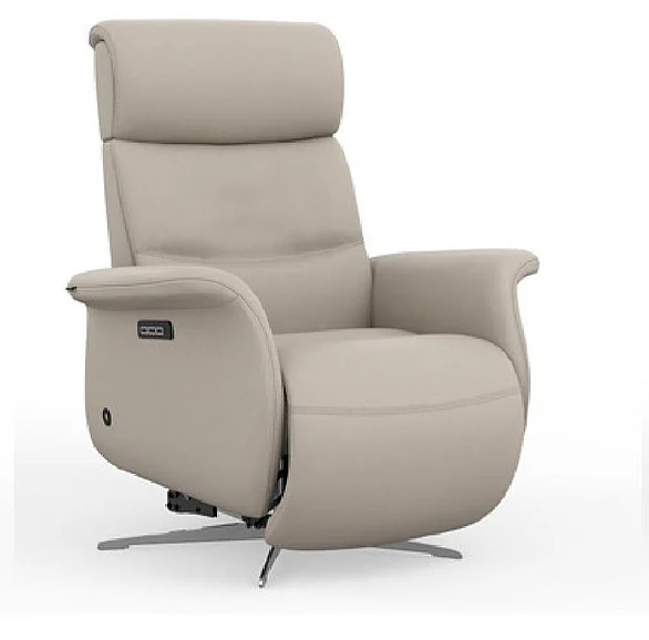 Fjords Relax Cosmo Large w/Battery (AL Ivory / Brushed Base) 261216PZGB-546 CUSTOM ITEM