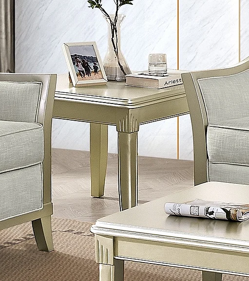 Cosmos Gigi End Table Champagne 4090CHGIG