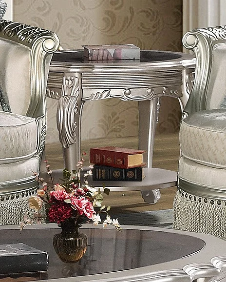 Cosmos Marigold End Table Champagne MARIG ET