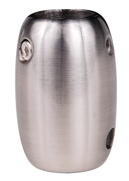 Craftmade 1/2" Downrod Coupler in Brushed Polished Nickel COUPLER-BNK