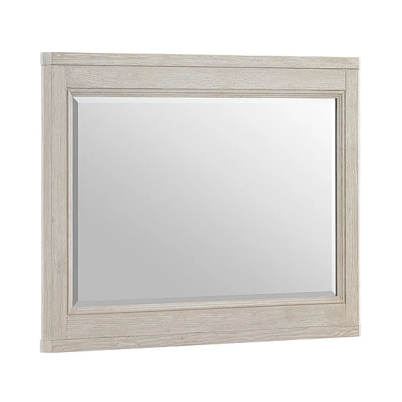 Intercon Furniture Carlson Landscape Mirror in Washed Linen CR-BR-9791-WSL-C