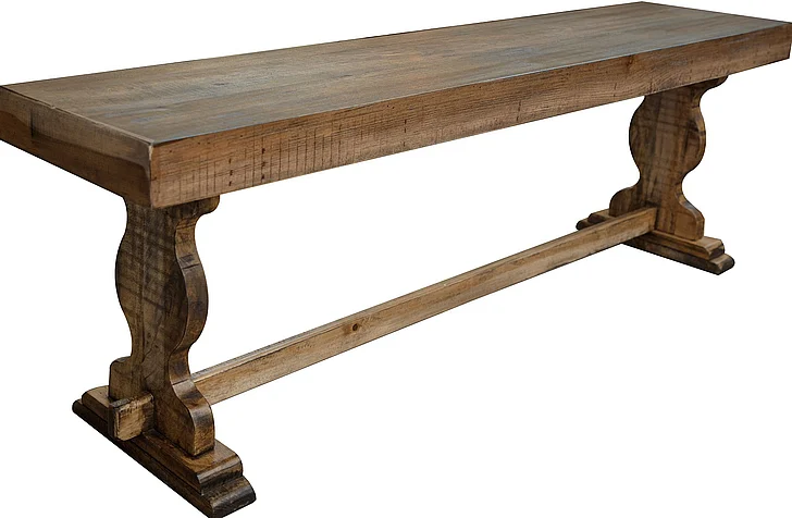 IFD Marquez 24" Wooden Bench in Two Tone IFD4351BEN24