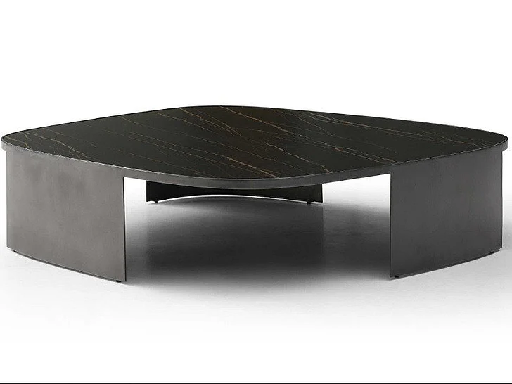 Whiteline Modern Tori Large Coffee Table in CT1895L-BLK CLOSEOUT