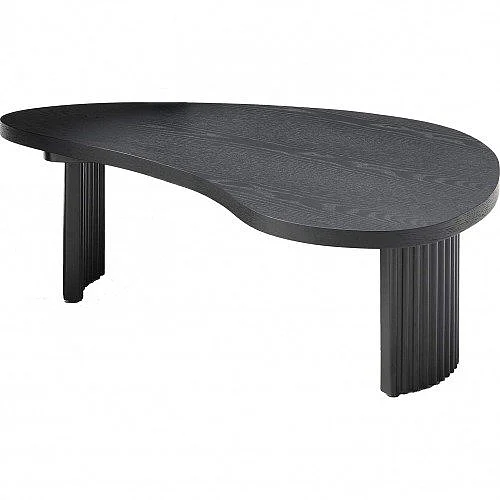 Whiteline Modern Pam Small Coffee Table in CT1902S-BLK CLOSEOUT