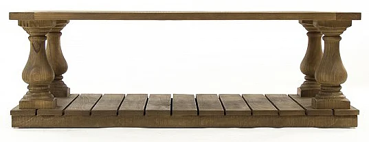 Zentique Bellamy Coffee Table in Rich Brown CT500 701