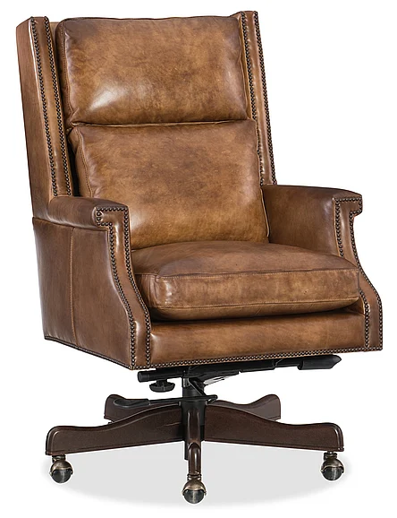 Hooker Furniture Beckett Home Office Chair in Brown EC562-083