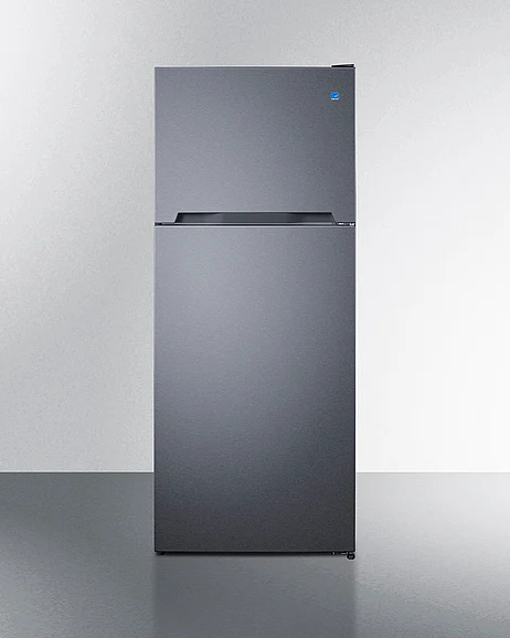Summit 28" Wide Top-Mount Refrigerator-Freezer in Stainless Steel CTR15SS