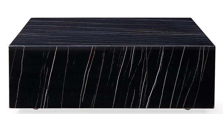 Whiteline Modern Living Cube Coffee Table in Black CT1667-BLK
