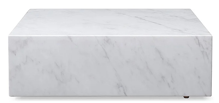 Whiteline Modern Living Cube Coffee Table in White CT1667-WHT
