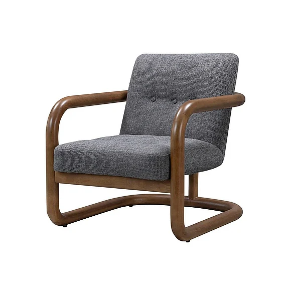 LH Home Curbside Club Chair in Charcoal CUR037-CHL