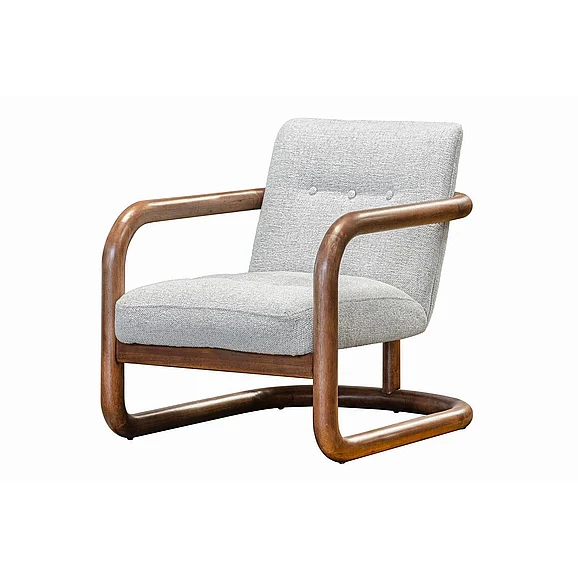 LH Home Curbside Club Chair in Ivory CUR037-GLA