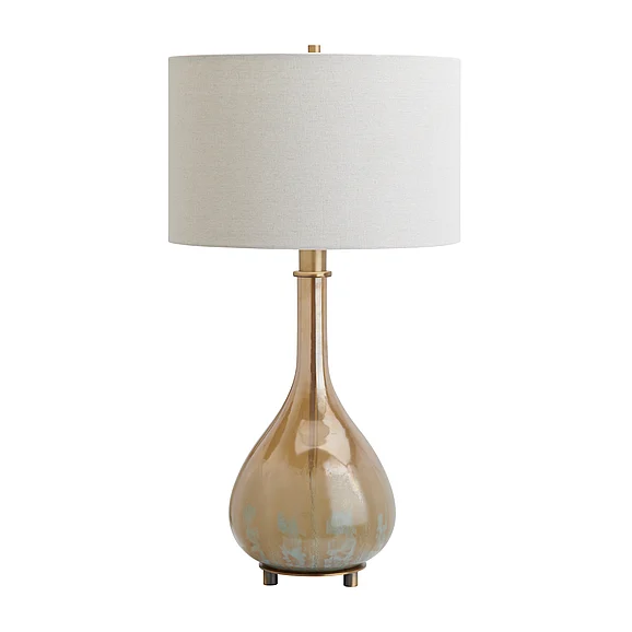 Crestview Alina Table Lamp in Gold CVABS2599