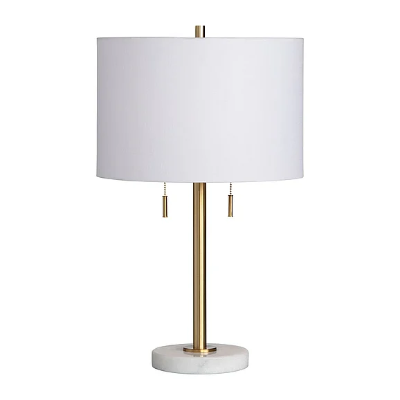 Crestview Collection Brielle Pull Chains Table Lamp CVAER1768 (Set of 2)
