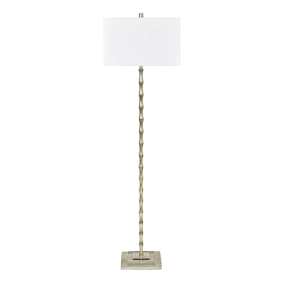 Crestview Collection Emerson Cast Spindle Floor Lamp VAER2092