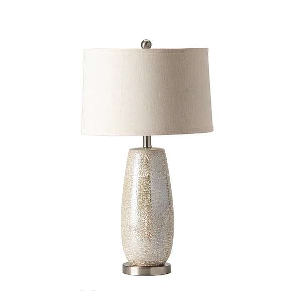 Crestview Collection Melrose Table Lamp in Natural CVAP1250 (Set of 2)