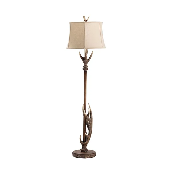 Crestview Collection Montana Floor Lamp in Cream CVAVP1426 (1PC)