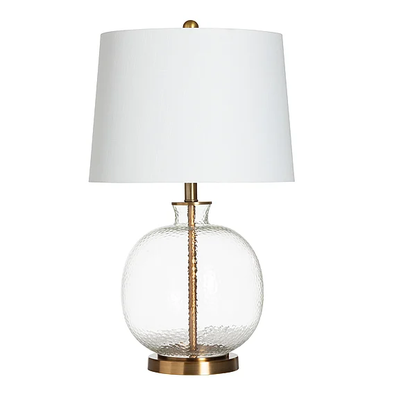 Crestview Clear Wilde Table Lamp in Clear CVAZBS080B