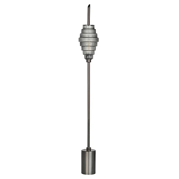 Crestview Collection Pinnacle Floor Lamp in Grey CVAZBS099 (1PC)