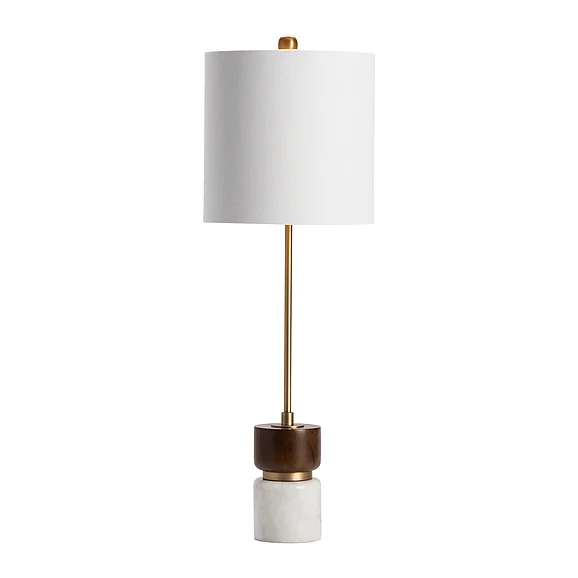Crestview Miles Stick Lamp In Gold CVAZMB001