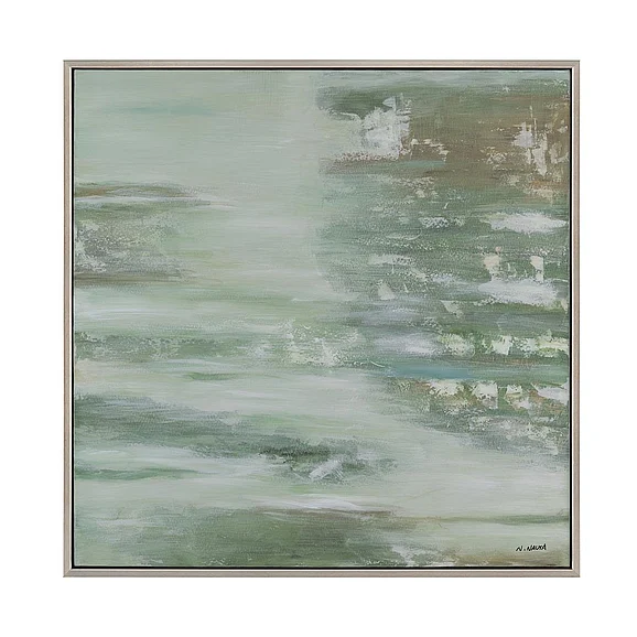 Crestview Collection Hint Of Greens Wall Art CVBZWF126