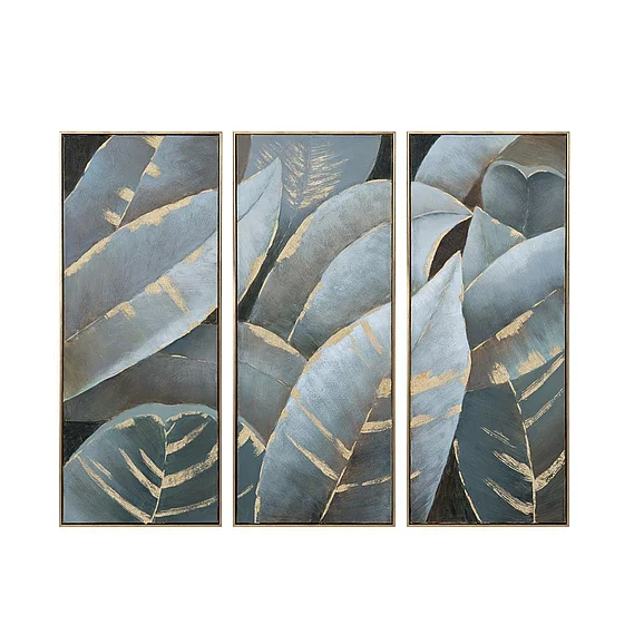 Crestview Collection Stylized Palms Wall Art CVBZWF132