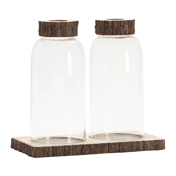 Crestview Collection Ponderosa Twin Holders CVCZHN030