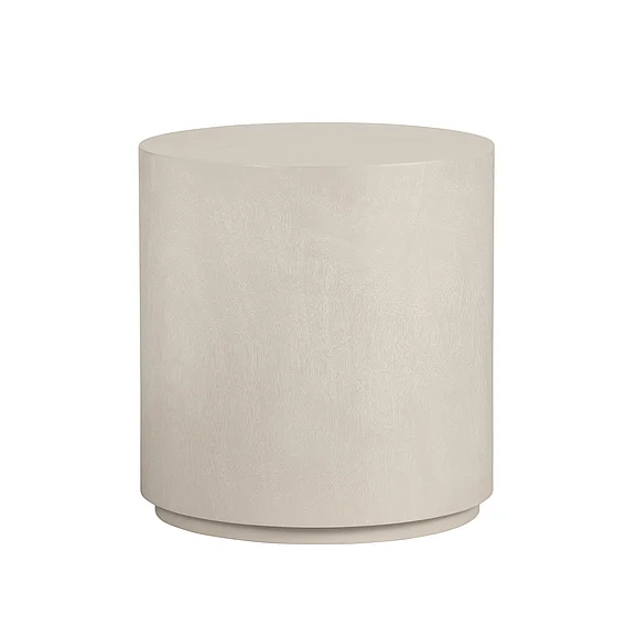 Crestview Collection Lexington End Table in Beige CVFDR1043