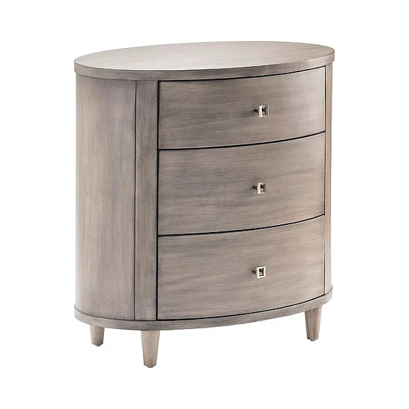Crestview Collection Oaklawn Chest in Painted Grey CVFVR8152