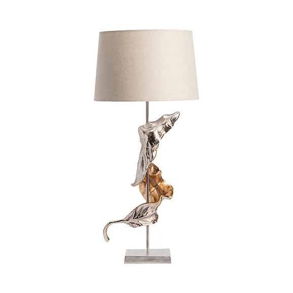Crestview Willow Table Lamp in Silver CVIDZA032
