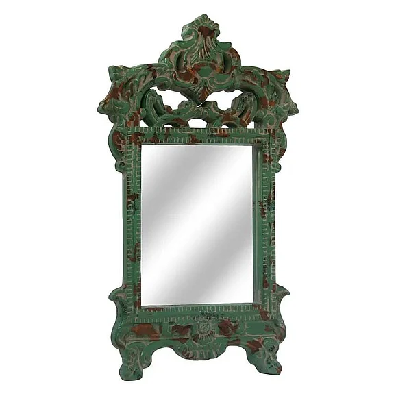Crestview Collection Antique Wash 2 Mirror CVTMR1543