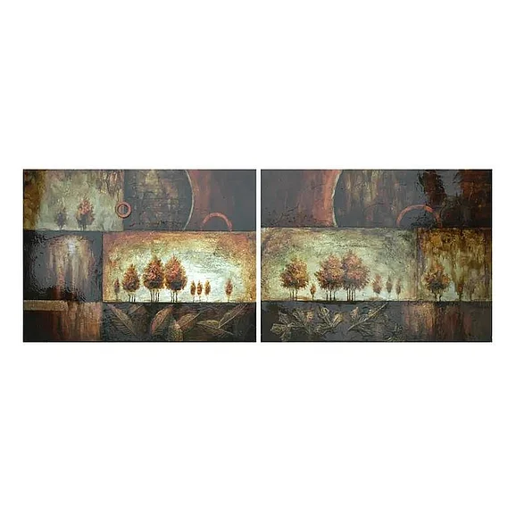 Crestview Collection Merging Landscapes Wall Art CVTOP1072