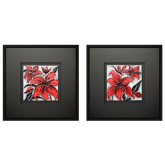 Crestview Collection Red Hot Wall Art CVTOP2030