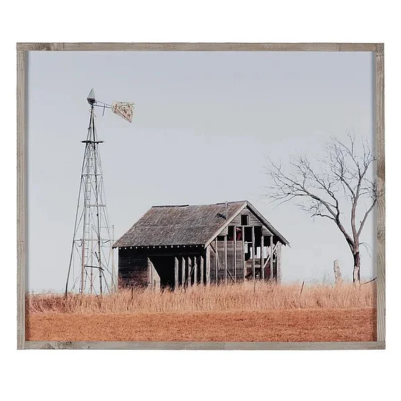 Crestview Collection Abandoned Barn Wall Art CVTOP2969