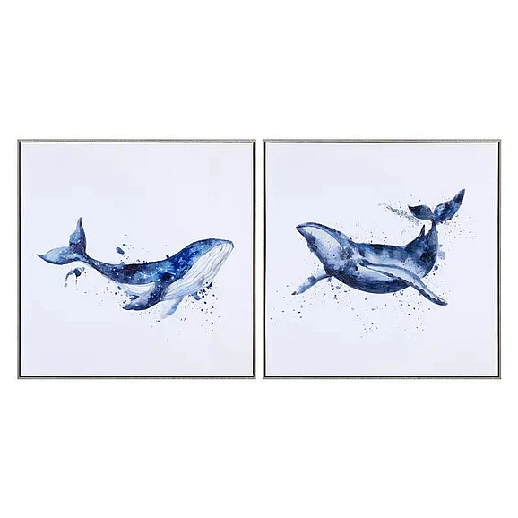 Crestview Collection Whales Tails Wall Art CVTOP3252