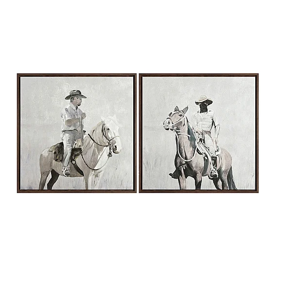 Crestview Livingstone Wall Art in Natural CVTOP3371