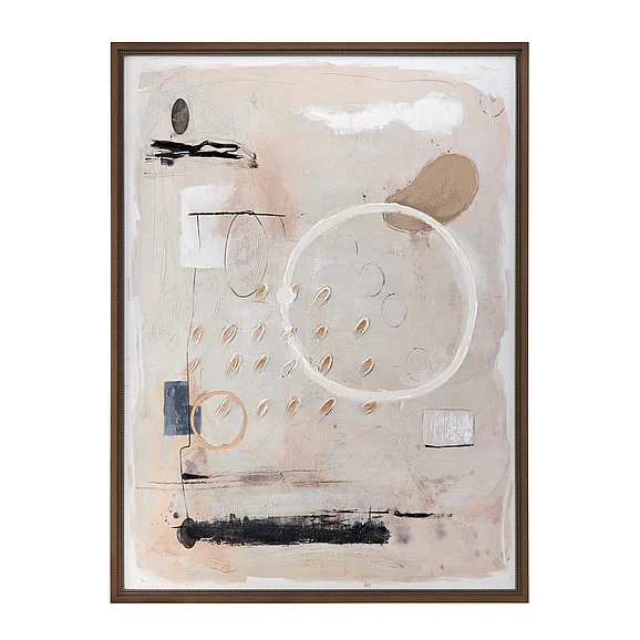 Crestview Smyth Wall Art in Brown CVTOP3683