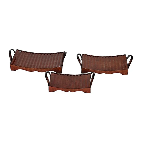 Crestview Collection Triple Play Trays CVTRA373