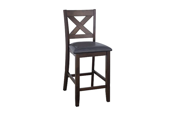 Cottage Creek Cypress Pub Chair in Brown (Set of 2) 2512