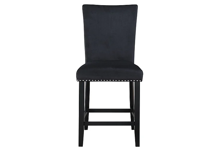 Global Furniture D04 Barstool (Set of 2) in Black D04BS-BLK