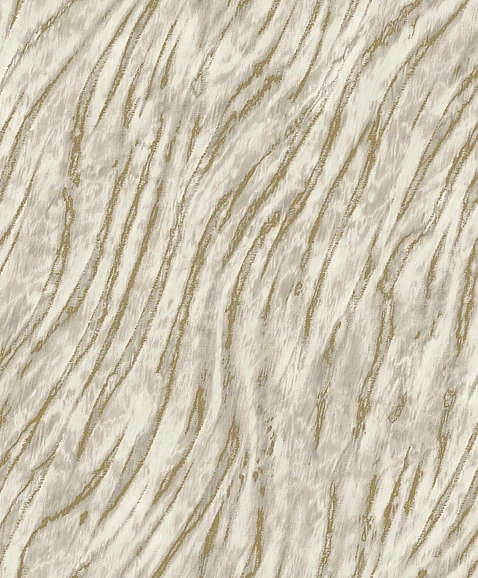 York Fine Decor Arran Neutral Swirling Stripe Wallpaper (Double Roll) M1861