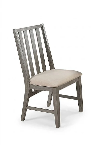 ECI Staton Side Chair in Walnut and Gray (Set of 2) 4473-00-S
