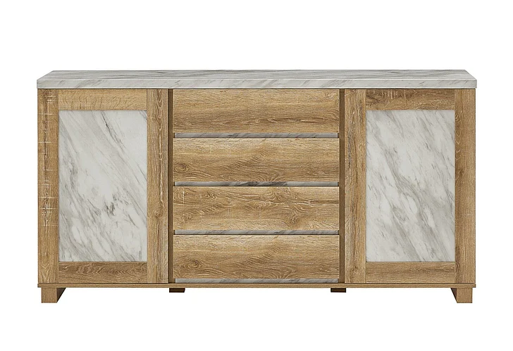 Global Furniture D12 Buffet in Natural D12-NAT-BUFFET