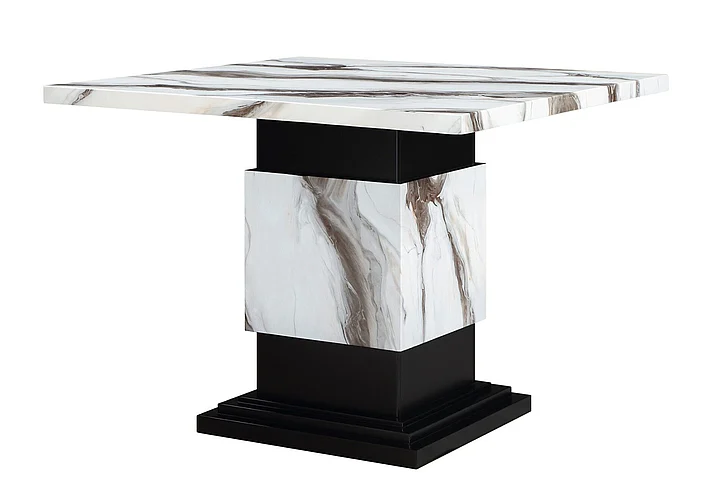Global Furniture D12 Bar Table in Black D12BT
